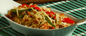 Arroz Prato Fino com Bacalhau